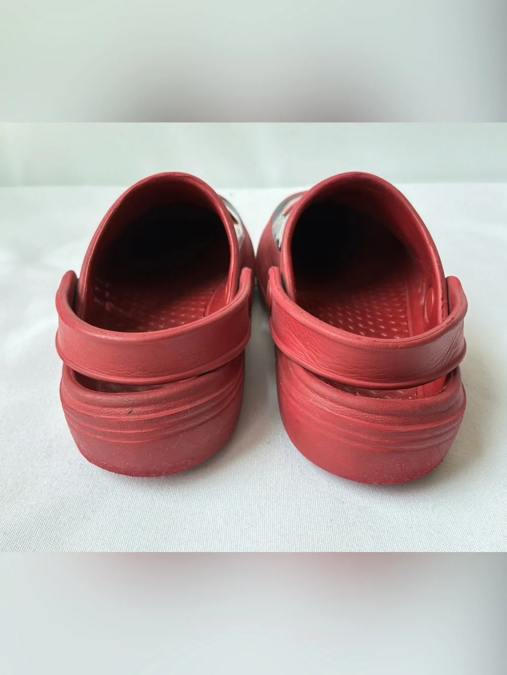Lightning McQueen And Mater Disney Pixar Red kids Clogs Shoes Size 11